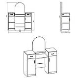 Трюмо-2 вільха Компаніт (118х39х139 см), фото 2