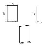 Дзеркало-2 венге темний Компаніт, фото 8