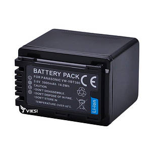 Акумулятор Panasonic VW-VBT380 (3900mah), фото 1