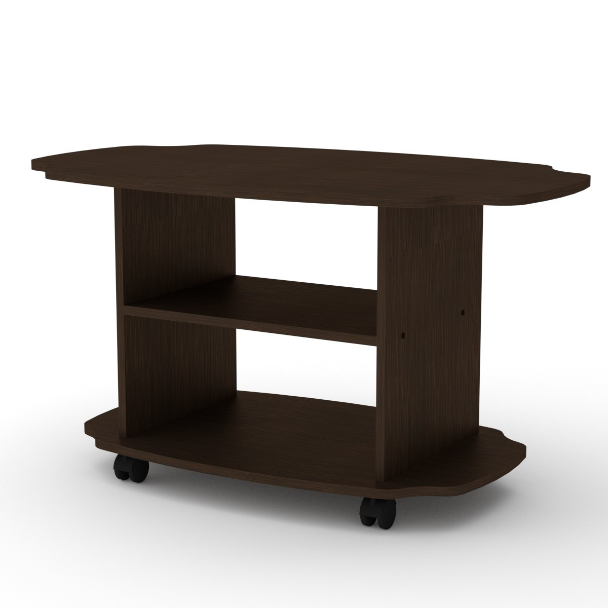 Стіл журнальний твіст венге темний Компаніт, фото 1