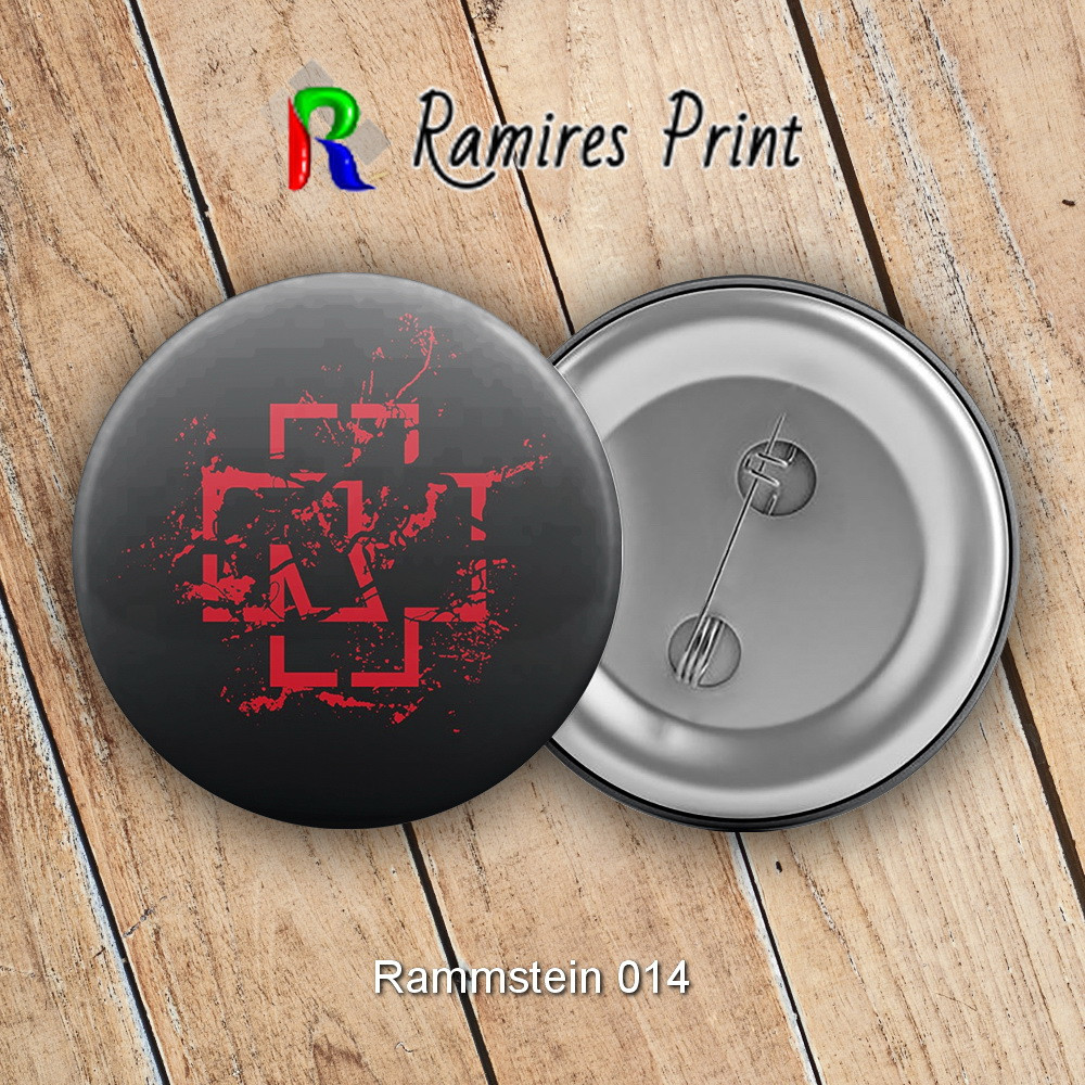 Купить Значок рок Rammstein 14, цена 30 ₴ — Prom.ua (ID#1079134701)