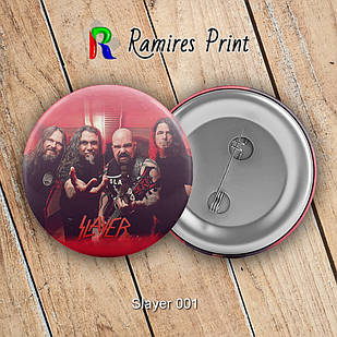 Значок 44 мм Slayer