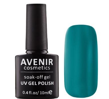 Гель-лак AVENIR Cosmetics №91  Бірюзовий