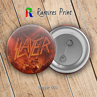Значок 44 мм Slayer 003