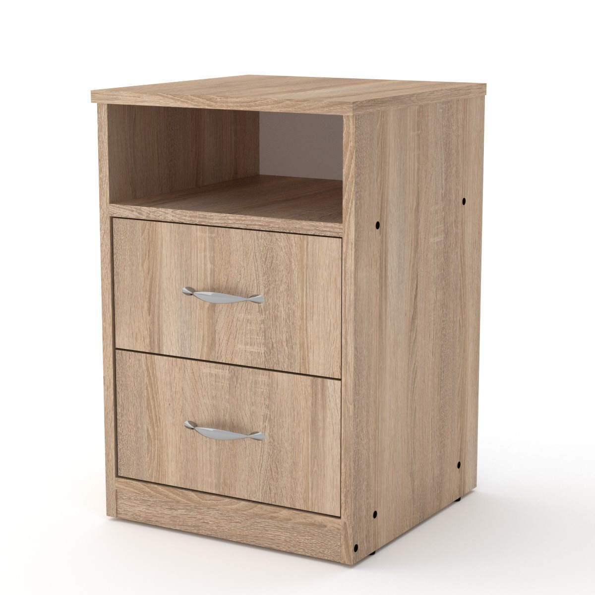 Тумба Прикроватная ПКТ-2 Дуб Сонома Компанит (38х38х57 См) — Купить ...