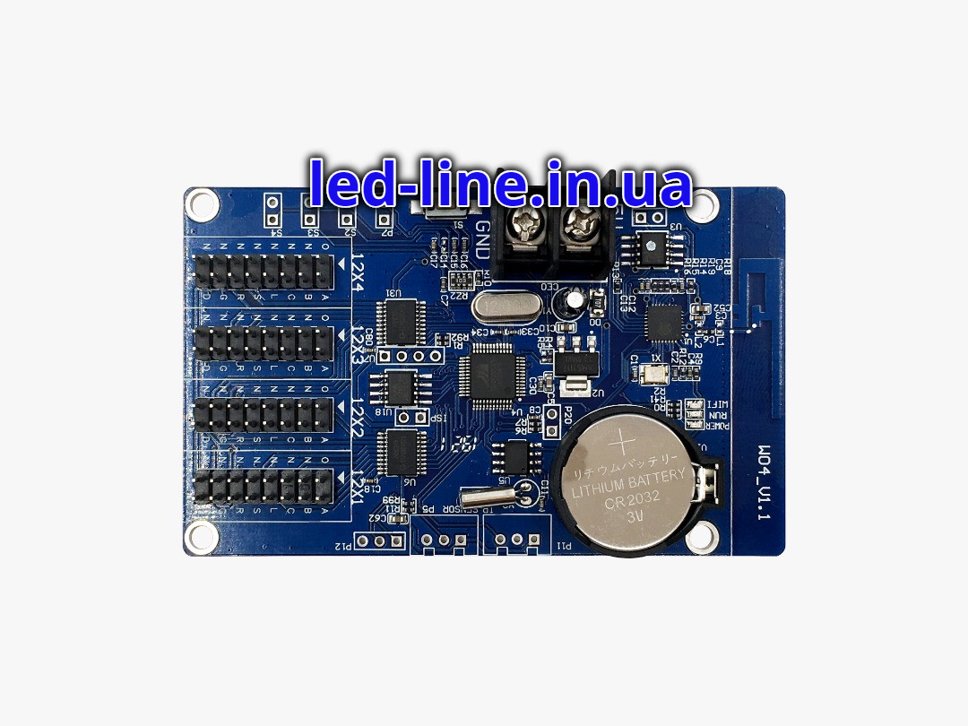 Контролер HD-W04 huidu для LED дисплея, що біжить рядка, світлодіодного рекламного екрана