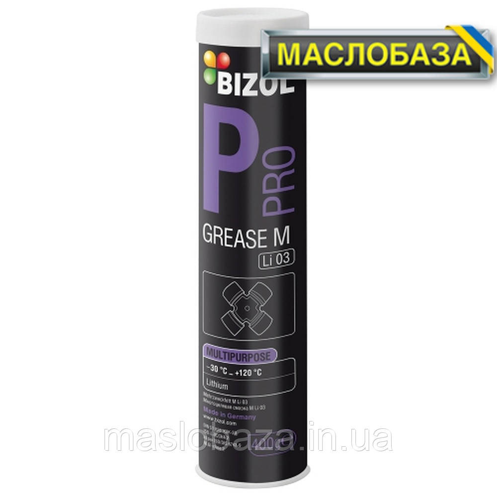 Багатофункціональна мастило - Bizol Pro Grease M Li 03 Multipurpose 0,4 kg