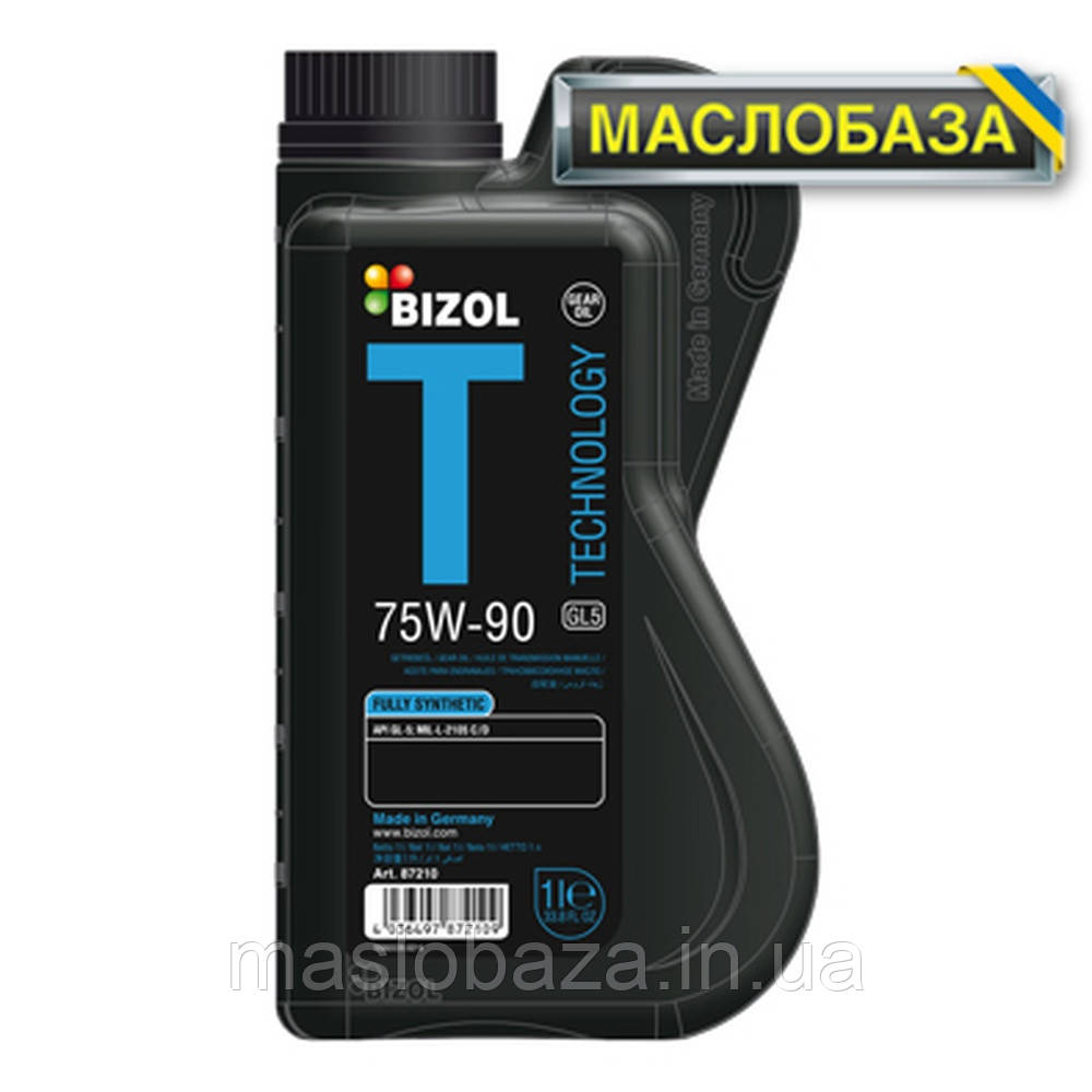 Масло трансмісійне - BIZOL Technology Gear Oil GL5 75W-90 1л
