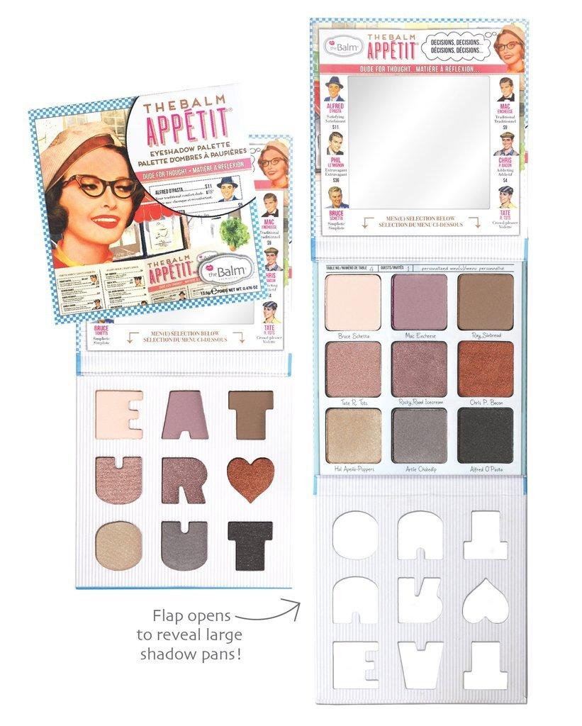 Тени для век The Balm APPETIT Палетка теней The Balm 9 цветов Скидка All 1004 - фото 7 - id-p752873812