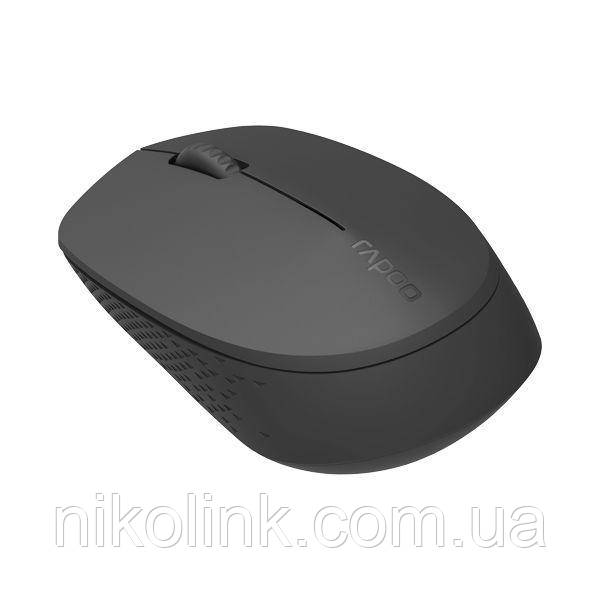 Ведмедик Rapoo M100 Silent Gray, wireless (бездротова)