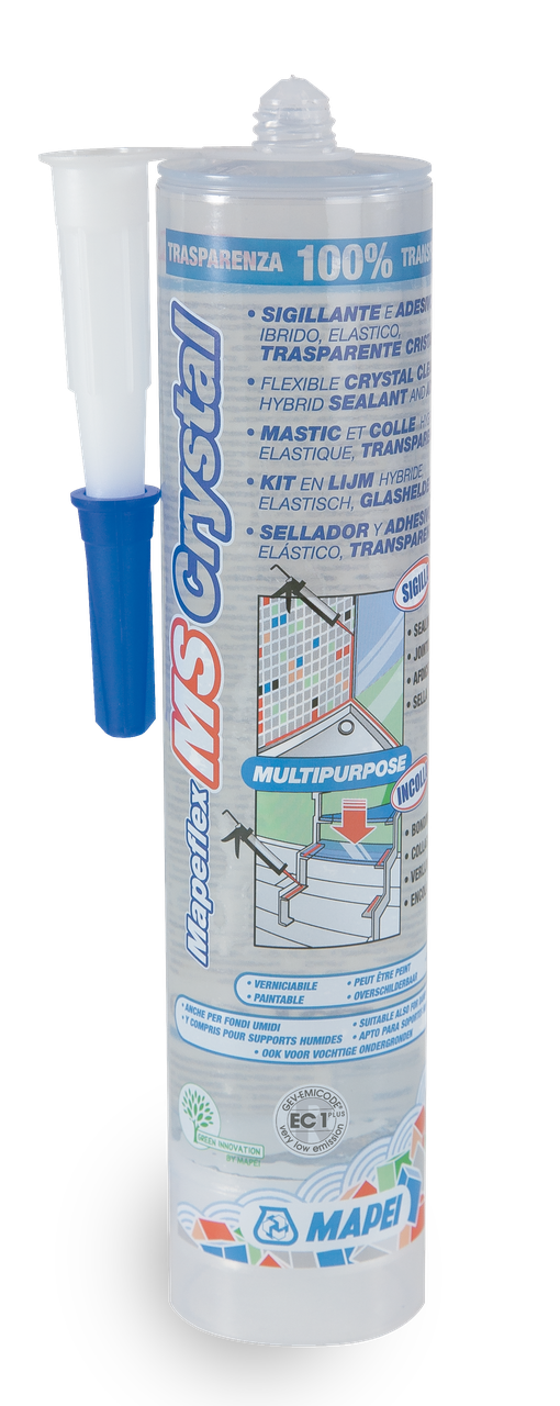 Герметик гібридний Mapei Mapeflex MS Crystal New300 мм