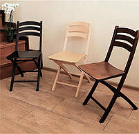 Silla (Сілла) розкладний дерев'яний стілець бук натуральний, фото 3