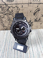 Мужские часы аналог G-Shock черные с подсветкой