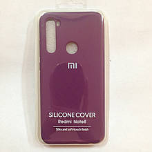 Чохол для Xiaomi Redmi Note 8 Pro Silicone Case Grape