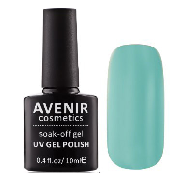 Гель-лак AVENIR Cosmetics №86  М'ятний