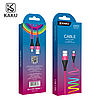 USB кабель Kaku KSC-109 microUSB 3.2 A / 1.2 m - Rainbow, фото 7