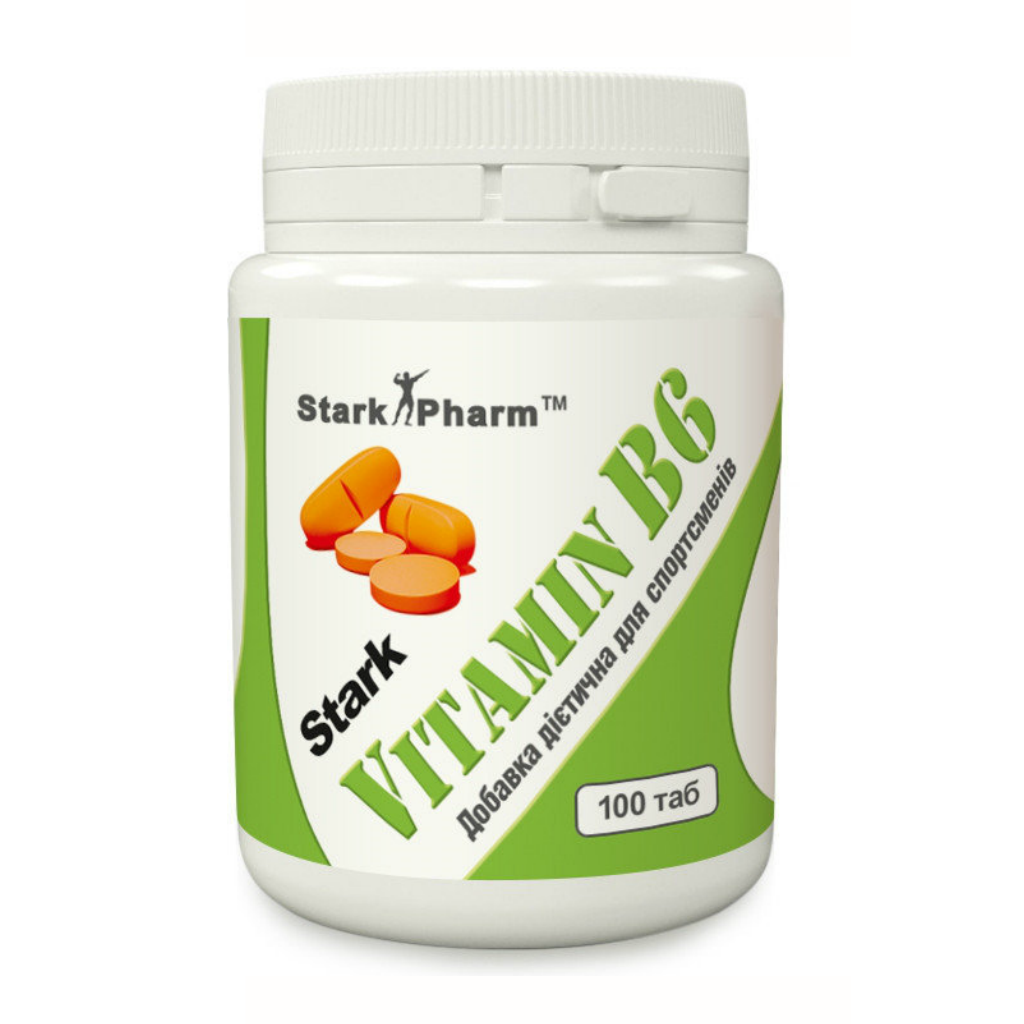 Vitamin B6 Stark Pharm 100 таблеток, фото 1