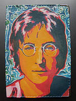 Обложка " Джон Леннон " , 13 х 9 см.