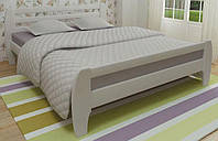 Кровать деревянная Милан 140х200 Mebigrand сосна белая