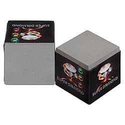 Крейда більярдна Super Diamond Grey 1шт