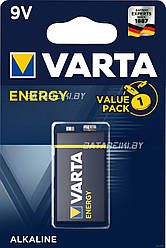 Батарейка Крона VARTA ENERGY 6F22 9V 6LP3146 Alkaline