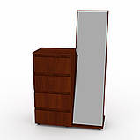 Комод з дзеркалом венге комбі Компаніт (100х45х166 см), фото 2