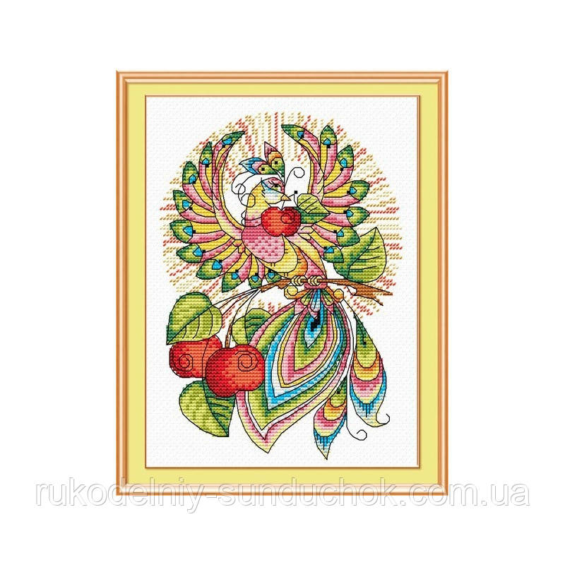 Набір для вишивки хрестом МП Студія Казковий птах М-049, фото 1