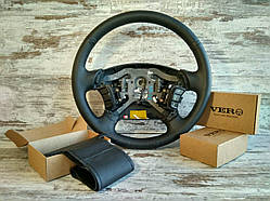 Оплетка на кермо Хюндай Соната (Hyundai Sonata) 2004 - 2009 з натуральної шкіри Vero