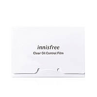 Матувальні серветки для обличчя Innisfree Clear Oil control film 50 аркушів