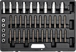 Набір ключів для кріплення амортизатора 39 предметів YATO YT-0628 (Польща)