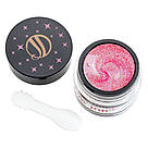 Маска-плівка для обличчя з блискітками Rose (антиоксидантна) 50 ml CMD-045, фото 2