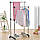Телескопічна стійка-вішалка для одягу та взуття Double Pole Casual Hanger 339 LR, фото 6