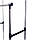 Телескопічна стійка-вішалка для одягу та взуття Double Pole Casual Hanger 339 LR, фото 8
