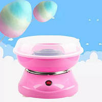 ОПТ Машинка для приготовления сладкой сахарной ваты Cotton Candy Maker аппарат для сладкой ваты 500 Вт розовая