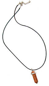 Намисто з кулоном із каменю