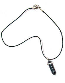 Намисто з кулоном із каменю (Халцедон)