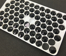 14мм. RIVOLI Круглі пришивні стрази BLACK. Скло.