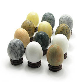 Яйця кам'яні на підставці (набір 12 шт) (6х3, 5х3, 5)