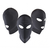 Маска на голову балаклава BDSM SubSpace 1шт відкритий рот очі закрита бдсм, фото 3