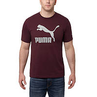 Футболка бордова Puma чоловіча