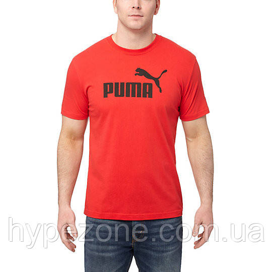 Футболка червона Puma чоловіча