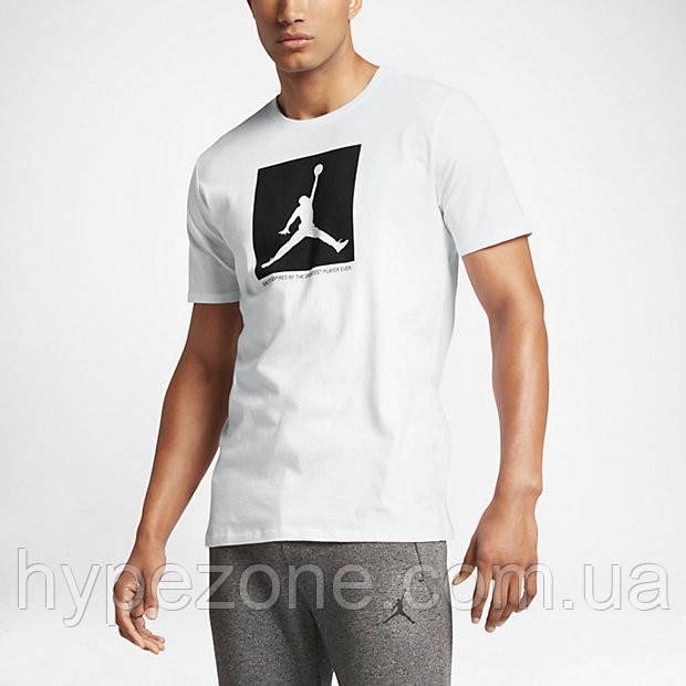 Футболка біла AIR Jordan чоловіча