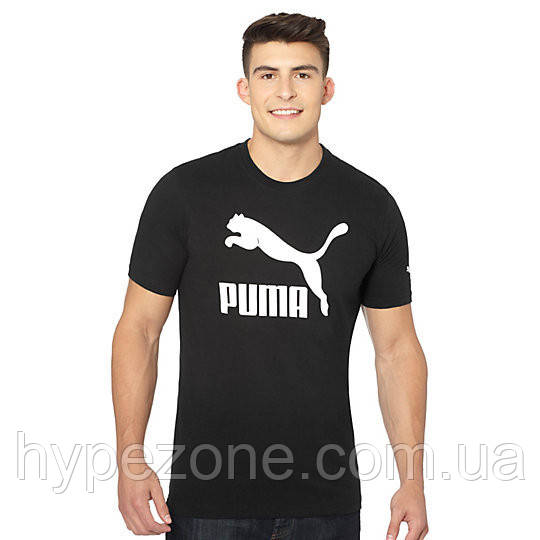Футболка чорна Puma чоловіча