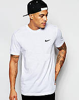 Біла Футболка Nike | Найк біла маленький принт