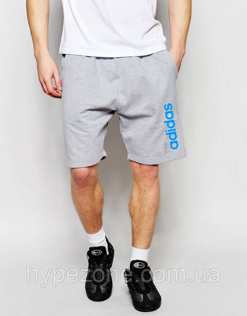 Шорти Adidas ( Адідас ) чоловічі синій лого