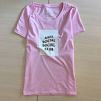 Футболка A. S. S. C жіноча Mix of New. Всі розміри з логотипом Футболка АССК"" В стилі anti social social club
