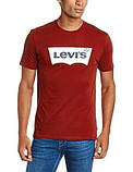 Футболка Levis червона білий лого, фото 4