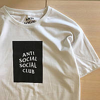 Футболка A. S. S. C. Біла Anti Social social club  Футболка АССК"" В стилі Anti Social Social