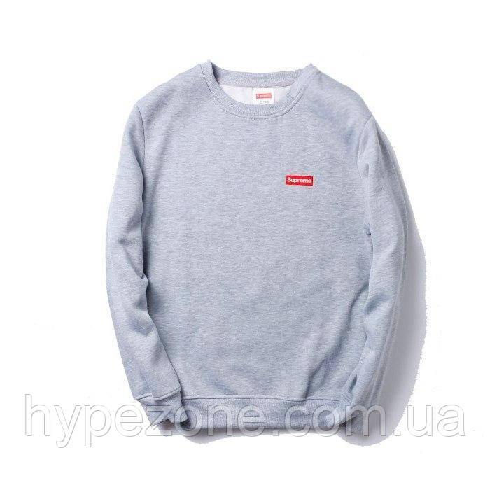 Світшот Супрім | Світшот Supreme Litle Сіре