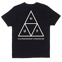 Футболка чорна HUF WORLDWIDE DBC чоловіча